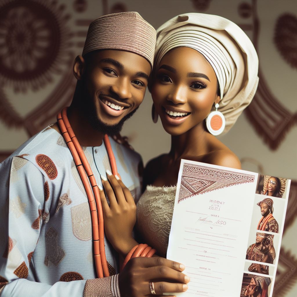 Anatomy of a Perfect Nigerian Marriage Invitation Card
