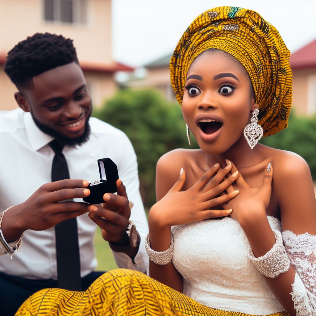 Creative Proposal Ideas with a Naija Twist to Surprise Her