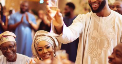 Dos and Don'ts: Giving a Toast at Nigerian Weddings