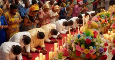 Harmonizing Love and Faith: Nigerian Couple's Anniversary Prayer Rituals
