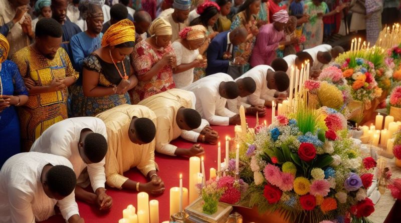 Harmonizing Love and Faith: Nigerian Couple's Anniversary Prayer Rituals