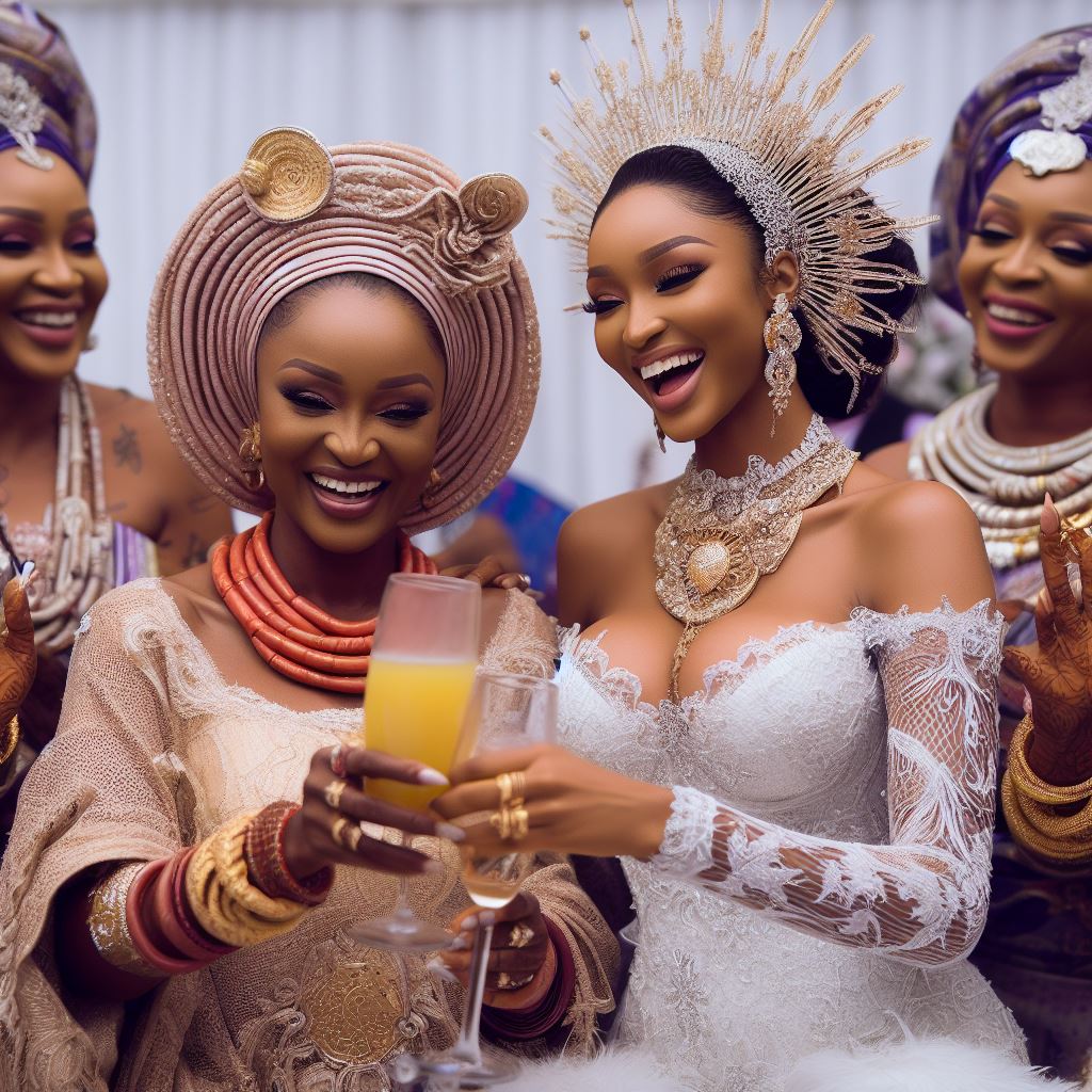 Nigerian Celebrities and Their Most Memorable Wedding Toasts