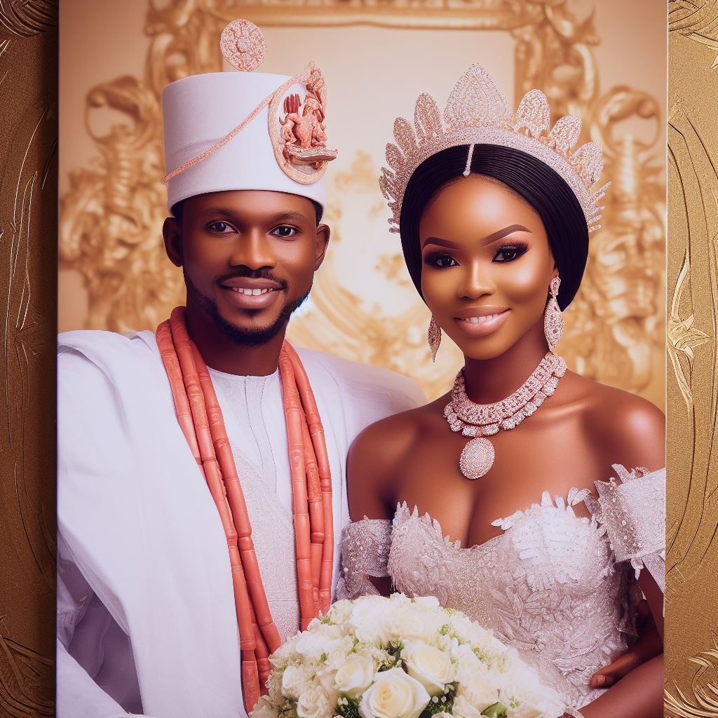 Nigerian Royal Wedding Invitations: Designing with Elegance