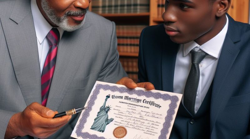 USA Marriage Certificates: Are They Valid in Nigeria?