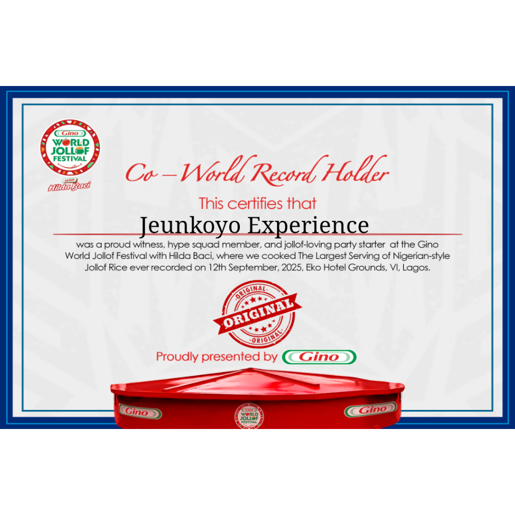 Jeunkoyo Experience Wedding Planning and Catering Services in Lagos