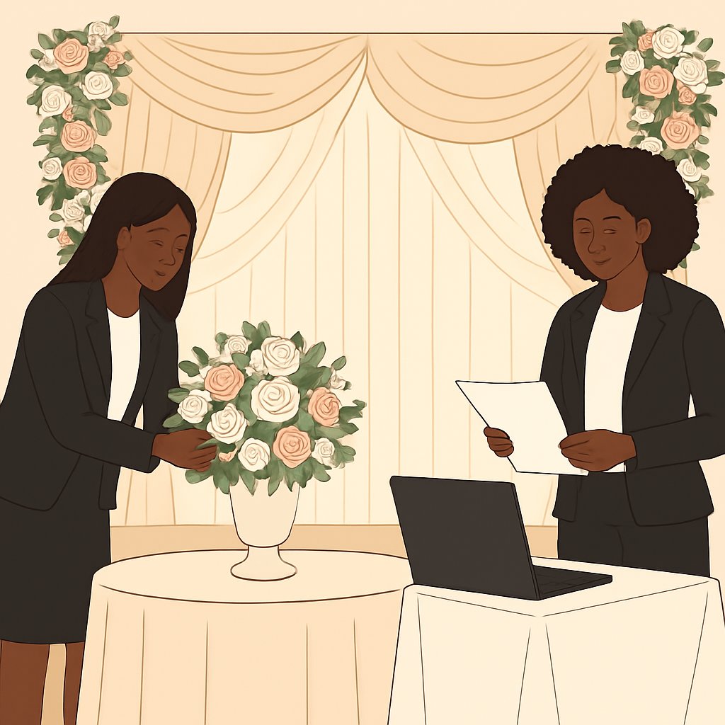 Miramaxx Services Ijoko — Wedding Decor, Staging, Draping & Floral