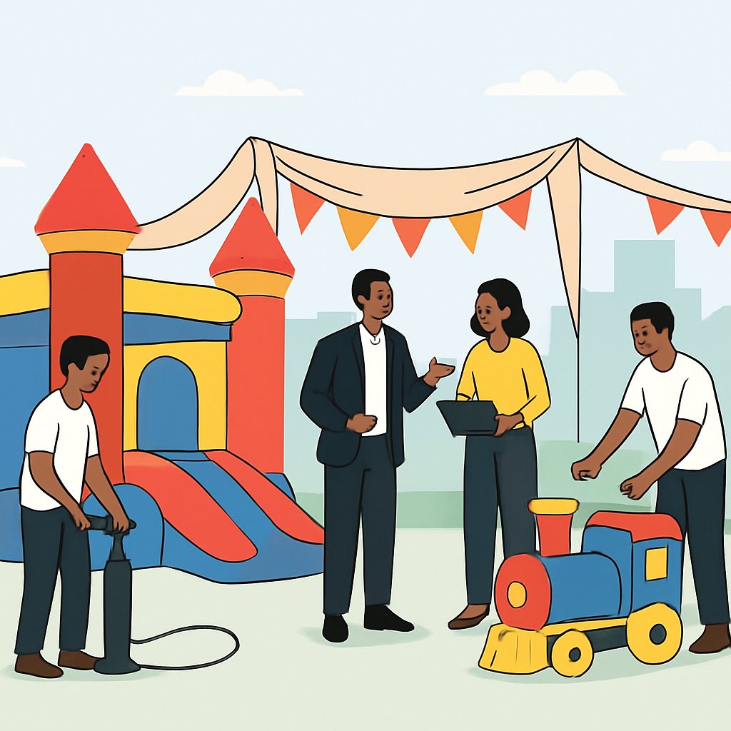 Party Rokaz Entertainment Okota Lagos Event Decor DJ/MC Inflatables