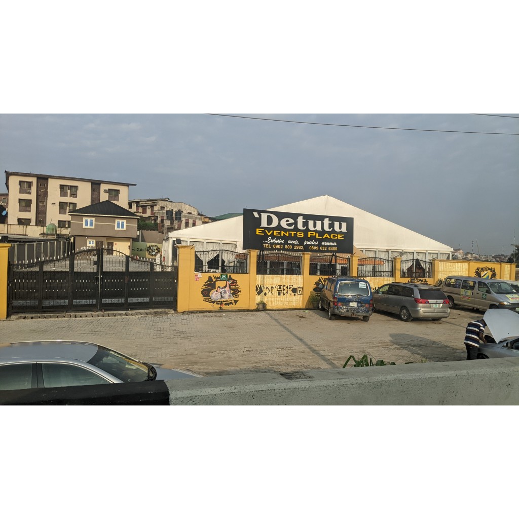 Detutu Event Venue and Services Lagos | Spacious Event Hall with Parking