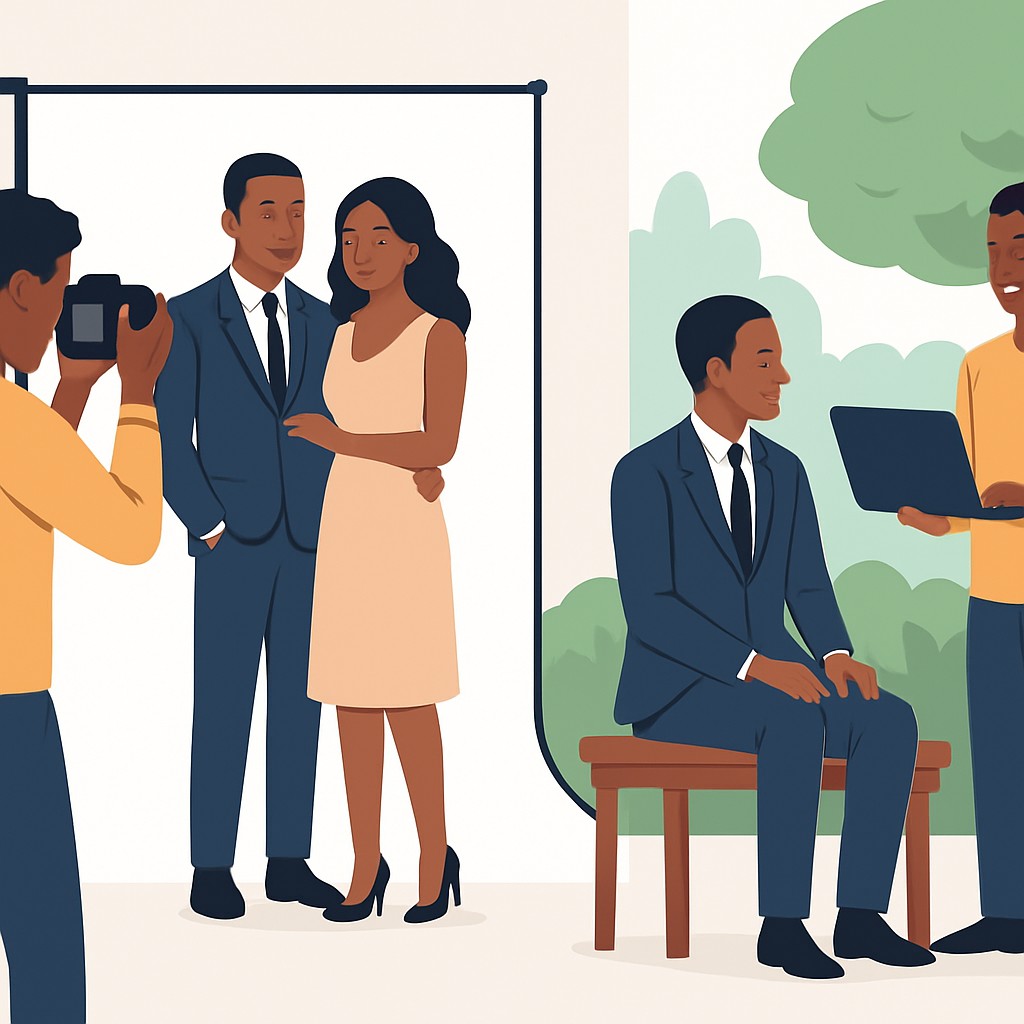 Unique Photography Studio Ibeju Lekki Wedding and Engagement Services