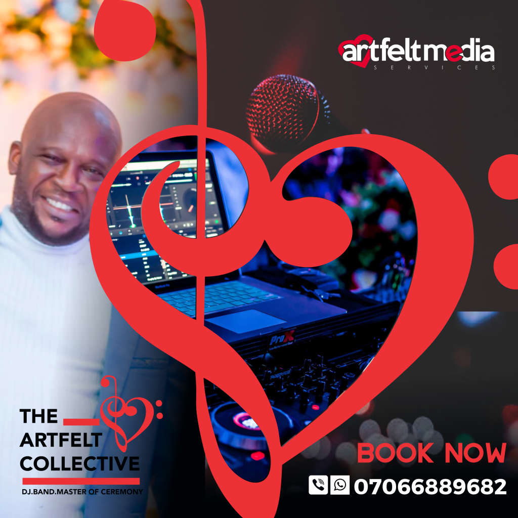 Artfelt Media Services Lagos | MC, DJ, Live Band and 360 Video