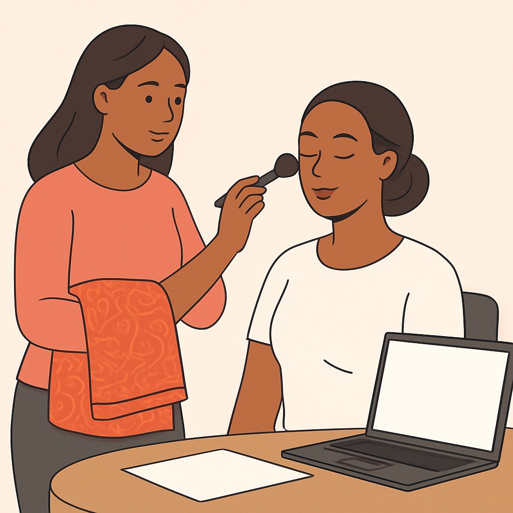 Blaize World Ibadan Bridal Makeup Artistry and Gele Tying Services