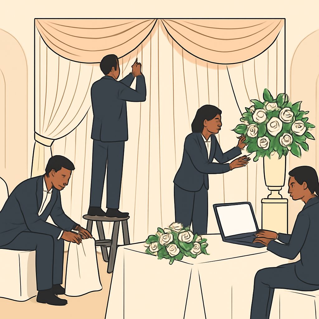 Divine Right Events Decor Oko Erin, Kwara Wedding Decor and Rentals