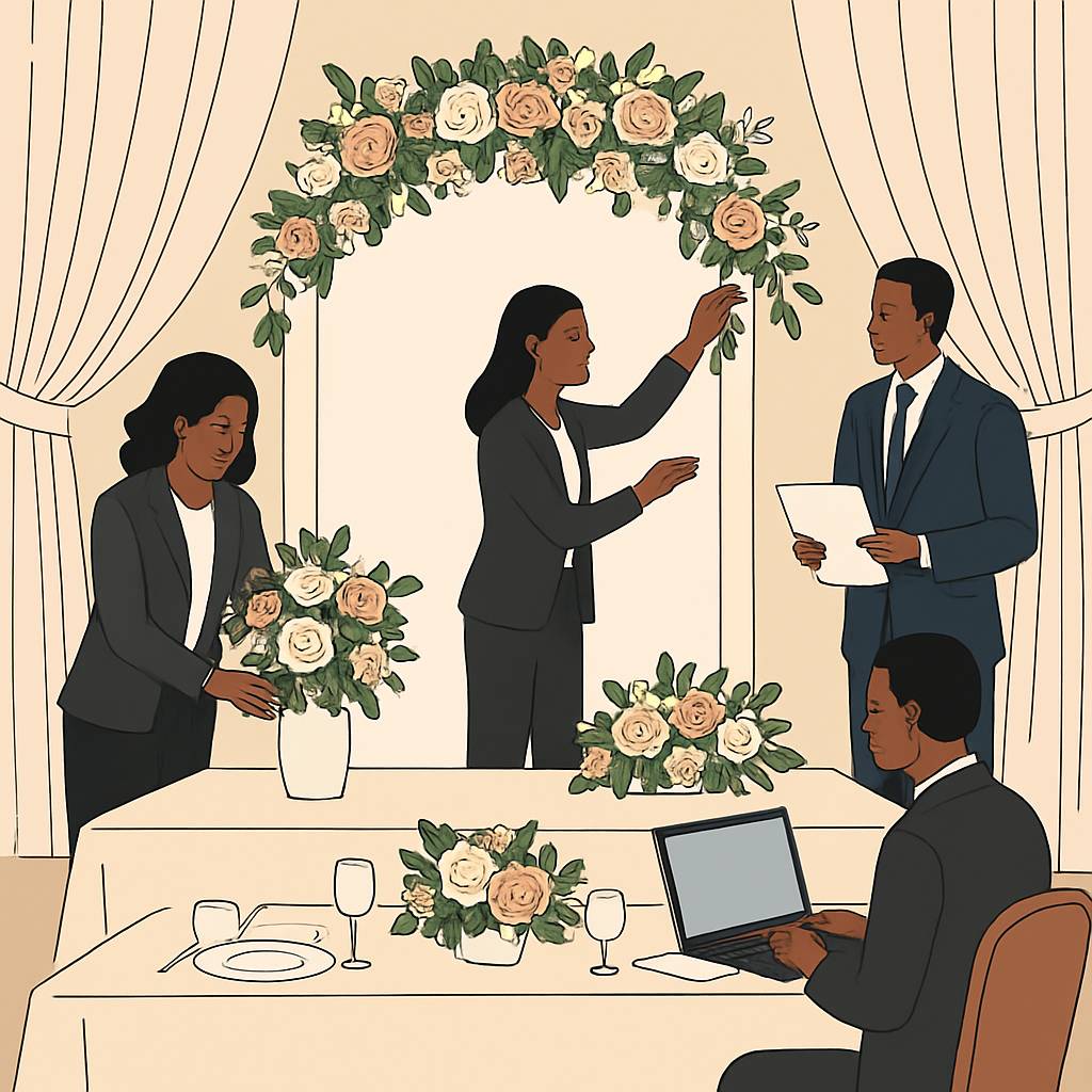 Elvina Events Ilasamaja, Lagos: Wedding Decor and Event Styling