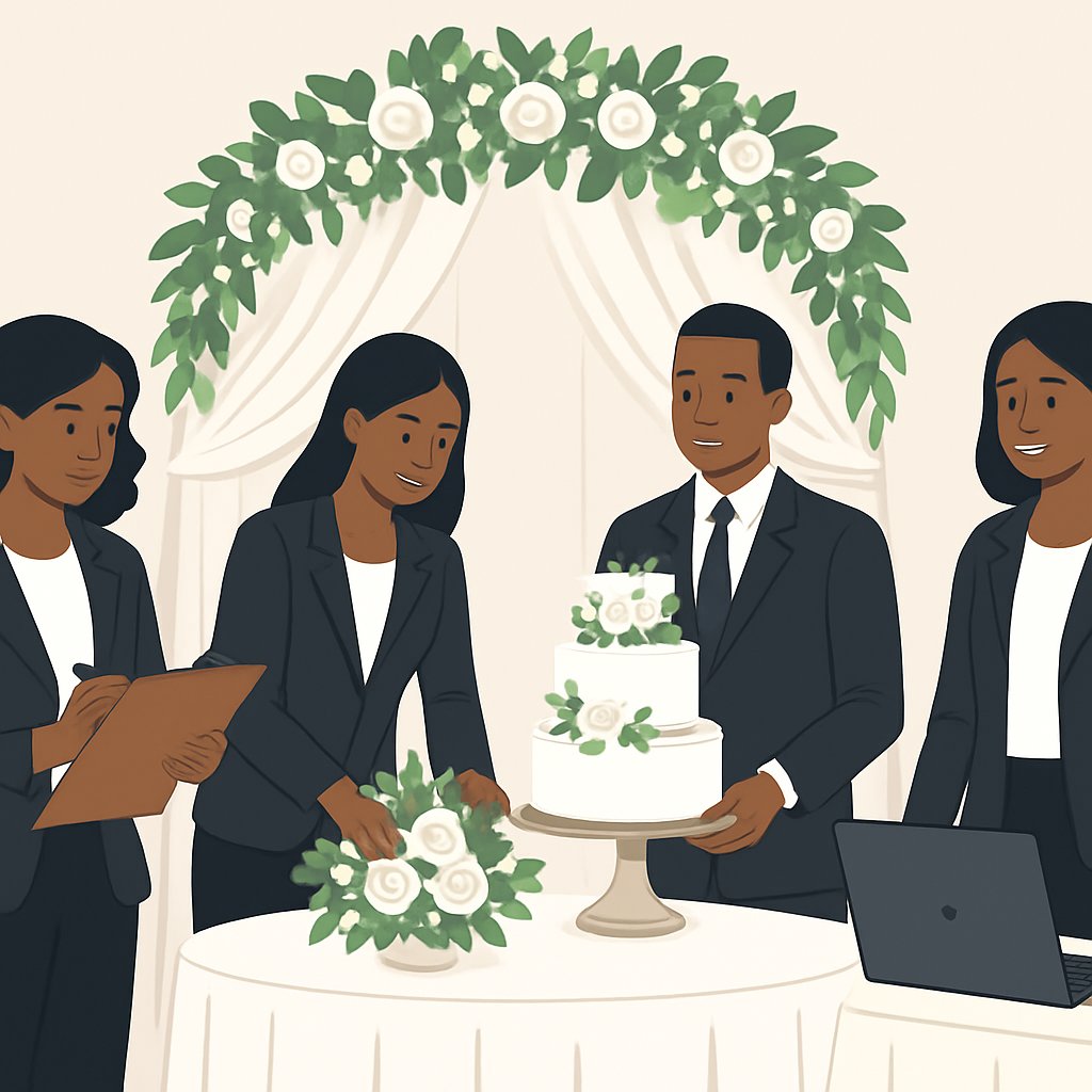 Evanz Cakes 'n' Events Abuja Wedding Decor and Cake Services