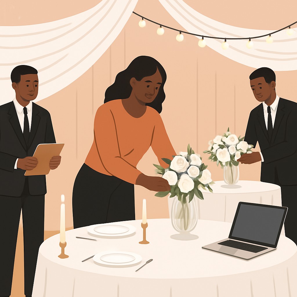 Peculiar Events and Suprises, Ota, Ogun Wedding Decor and Setup