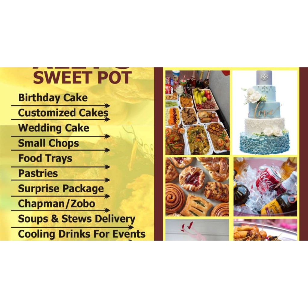 Ally's Sweet Pot, Eti-Osa, Lagos Cakes, Desserts and Event Catering