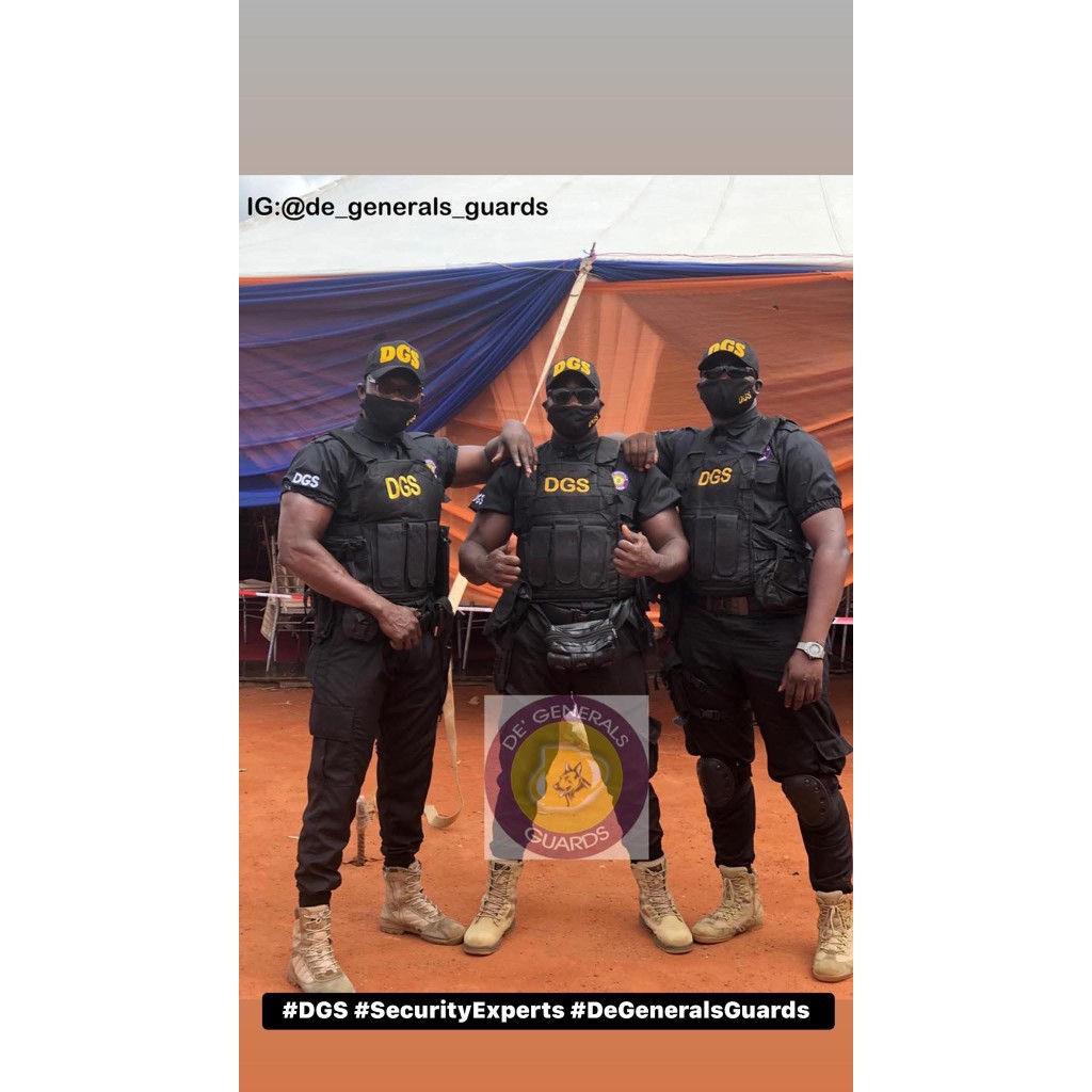 De Generals Guards Security Service Lagos Wedding and Event Security