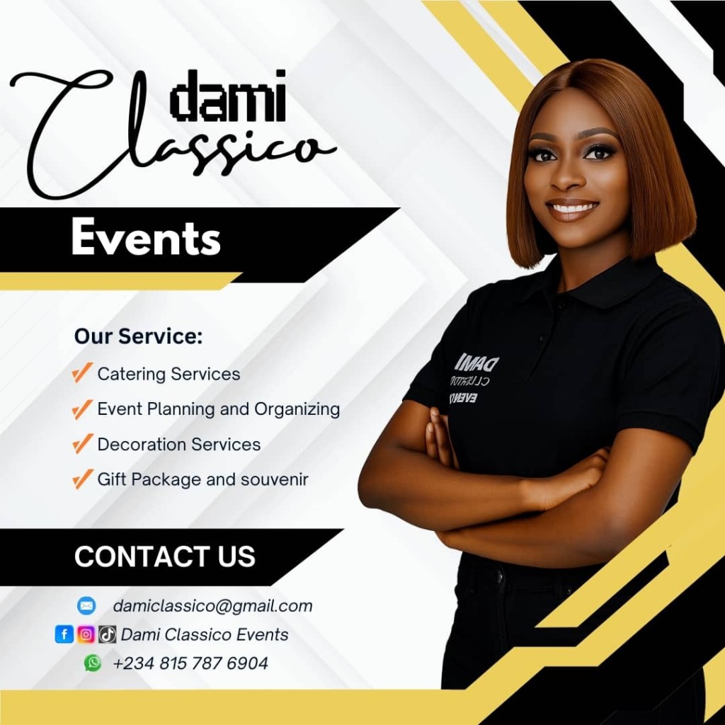 Dami Classico Events Ibadan — Wedding Decor, Catering and Planning