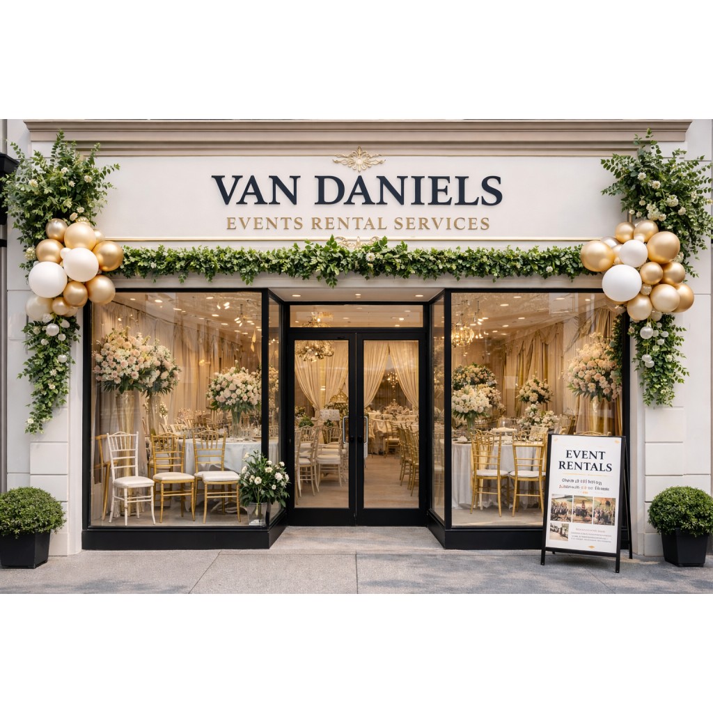 Van Daniels Event Rentals and Services, Port Harcourt Wedding Rentals