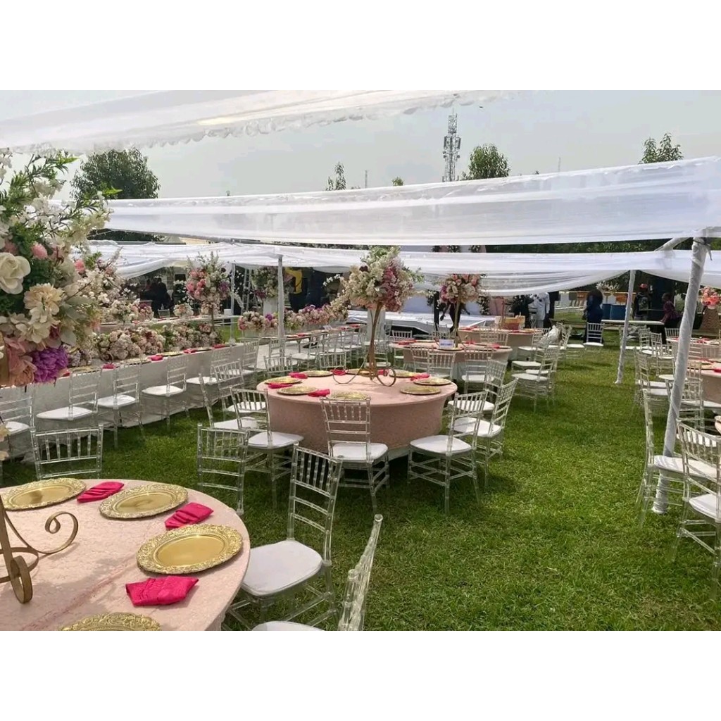 Clare Events Asokoro, Abuja Wedding Decor, Lighting and Coordination