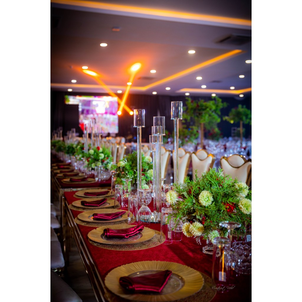 Tahzan Events Abuja Wedding Planner and Decorator Floral Lighting