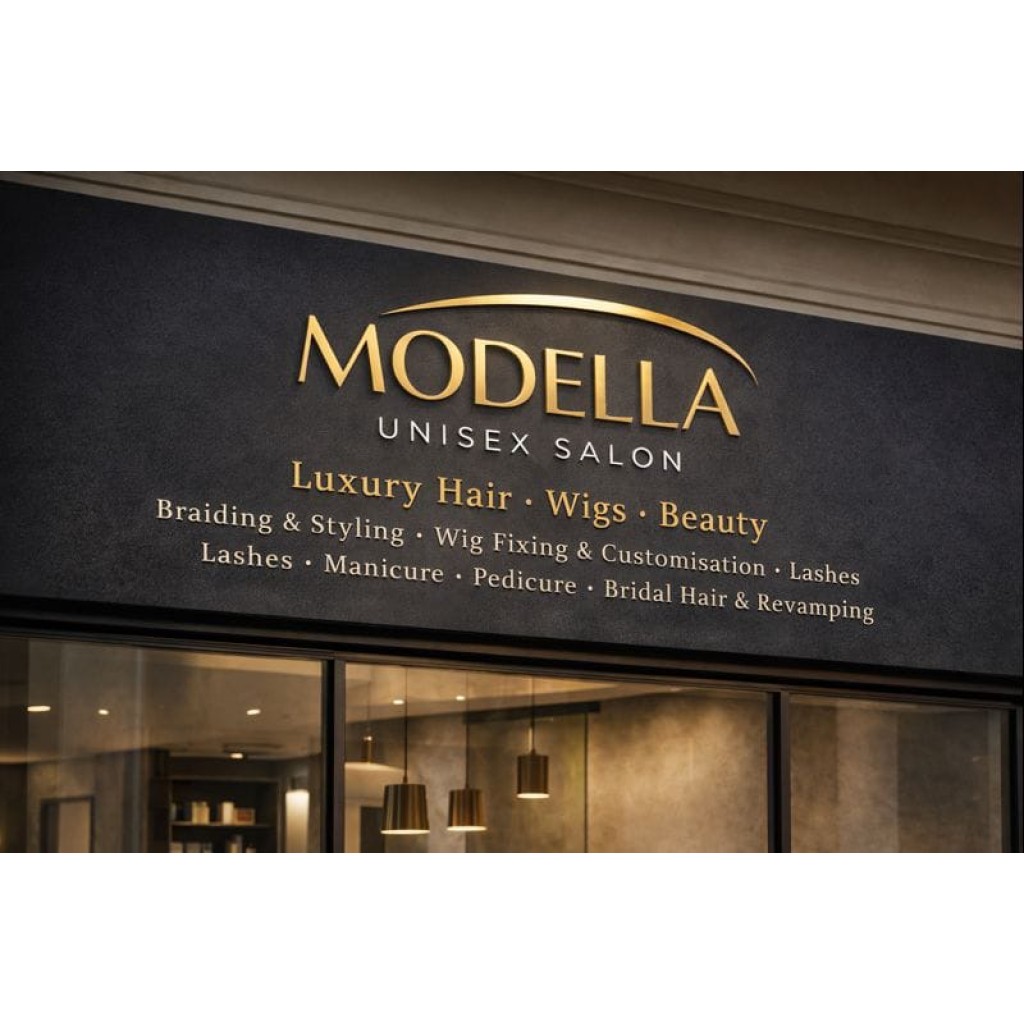 Modella Unisex Salon Festac Town Lagos Bridal Hair Styling and Makeup