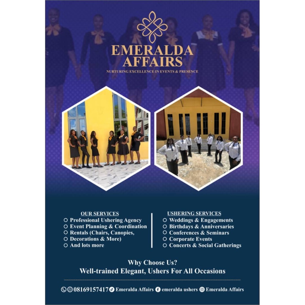 Emeralda Affairs Port Harcourt Wedding Decor, Floral and Stage Design