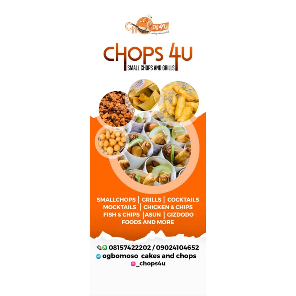 Chops 4 U Ogbomoso Wedding Catering and Delivery Near Lautech