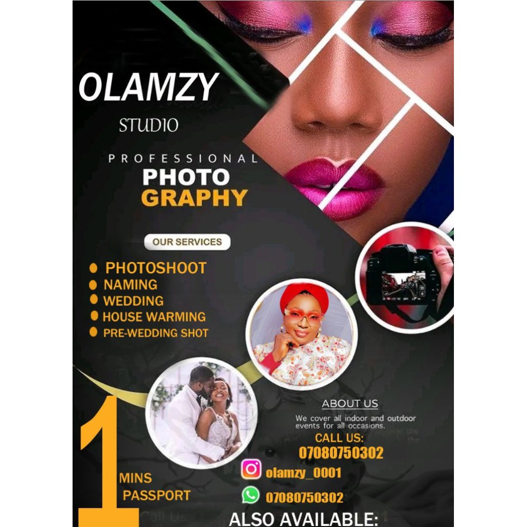 Olamzy Photo & Video Coverage Concept Ifo Wedding Photo and Video
