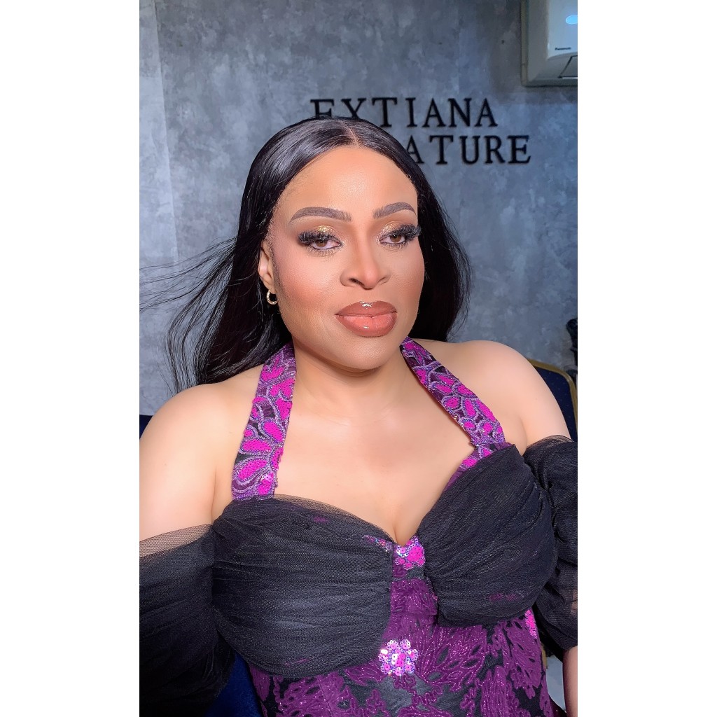 Extiana Signature Ifako-Ijaiye, Lagos Bridal Makeup, Hairstyling