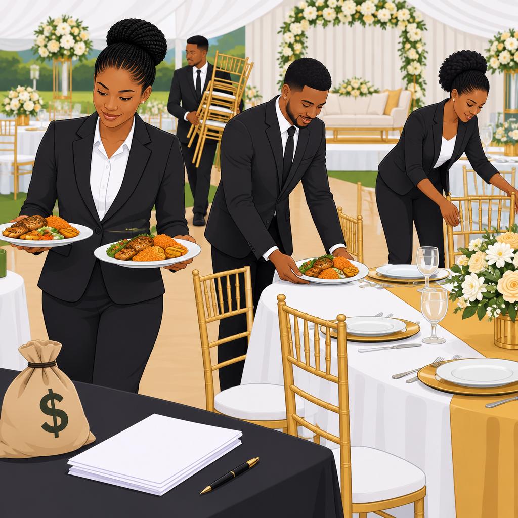 Tiss Events Ketu Lagos Wedding Catering and Party Equipment Rentals