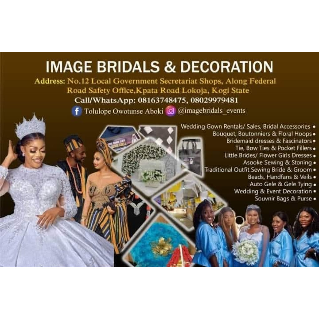 Image Bridals & Decorations Lokoja Wedding Decor and Bridal Styling
