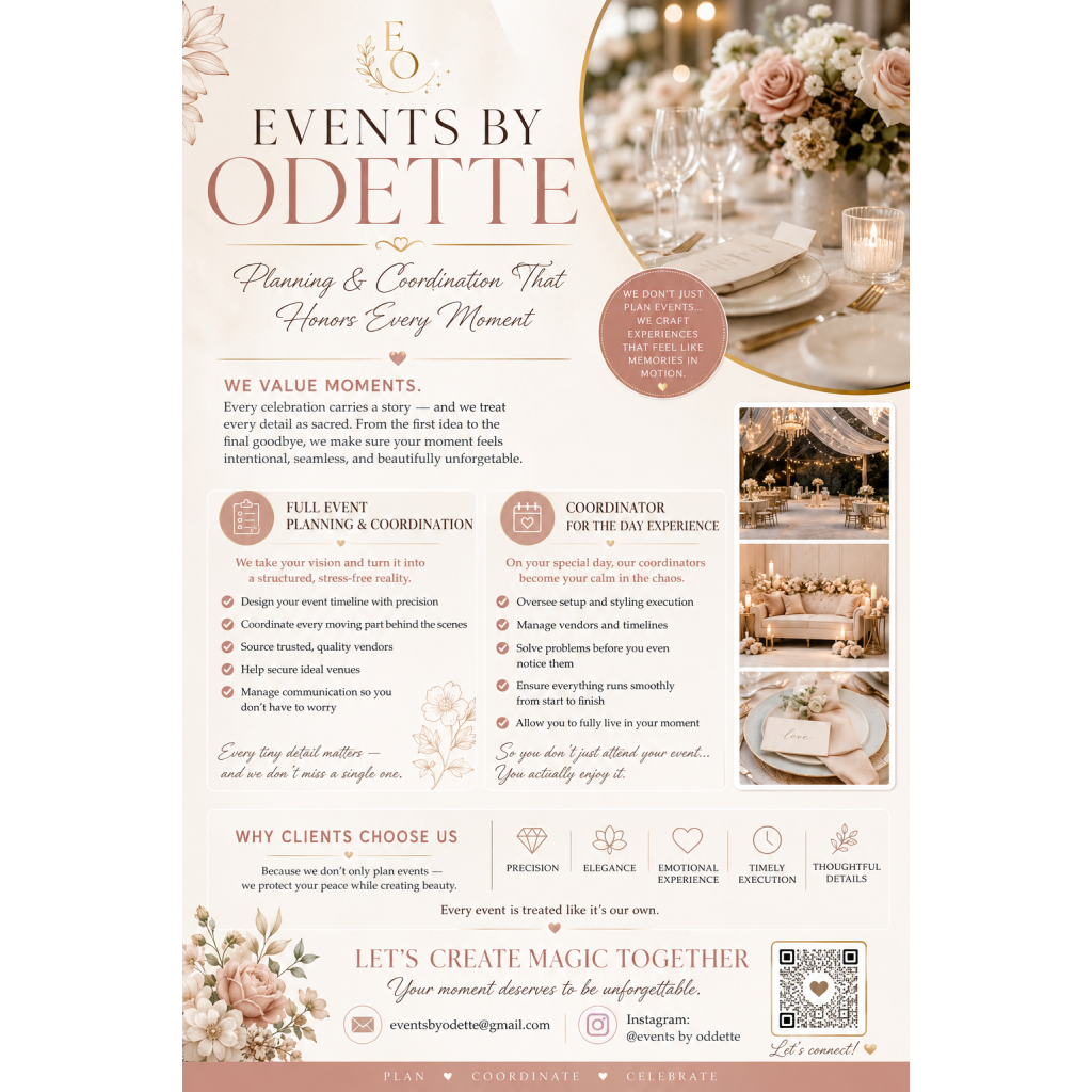 Events by Oddette Ikeja, Lagos Wedding Planning and Coordination