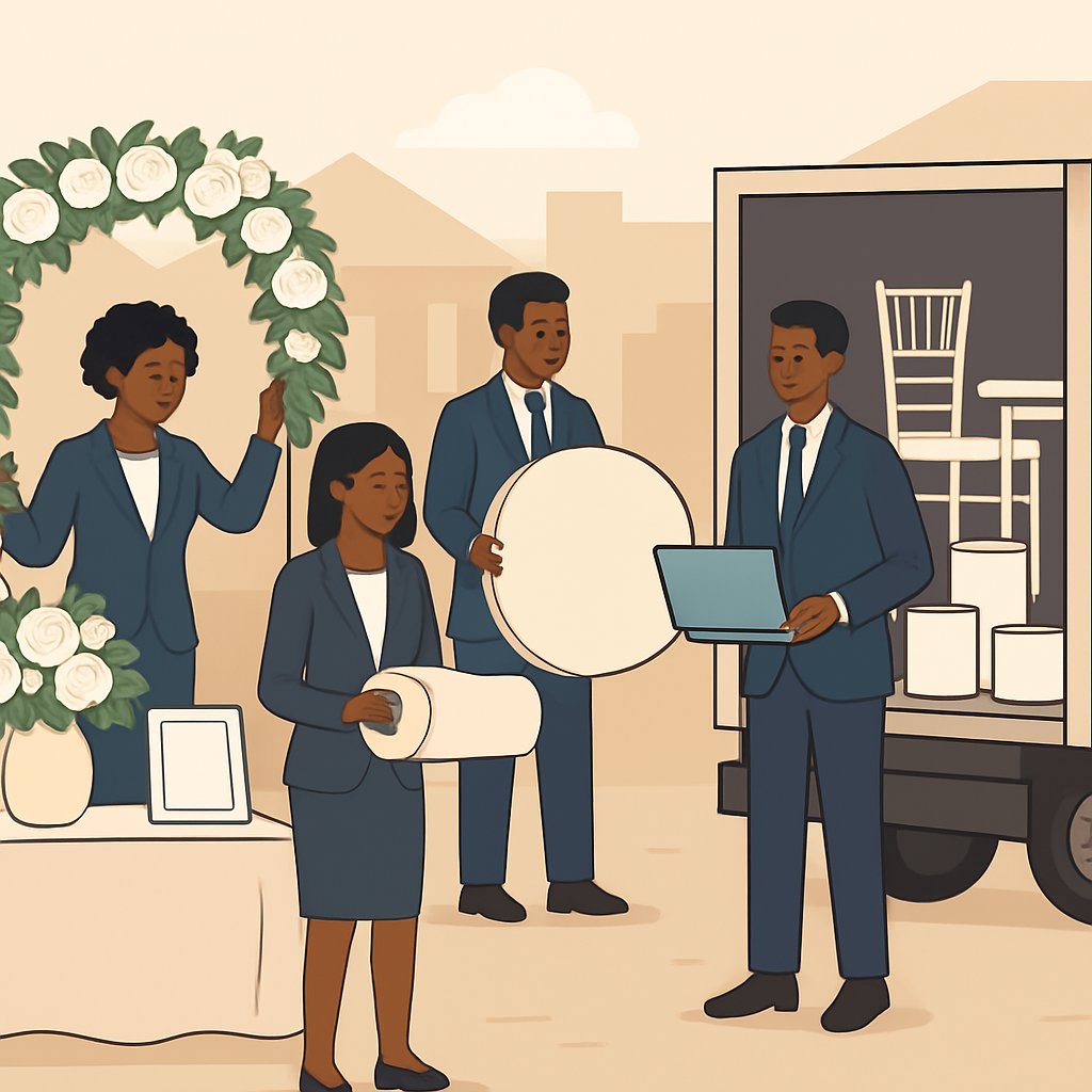 Crystal Rentals and Event Planners, Oja Odan Wedding Decor and Rentals