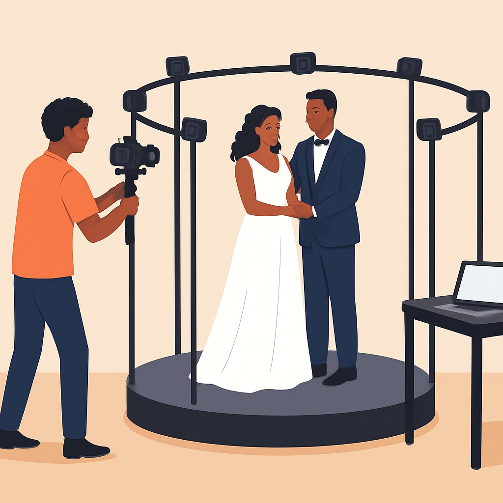 Lavida Moments Co Ibadan 360° Photo & Video Booth Content Studio