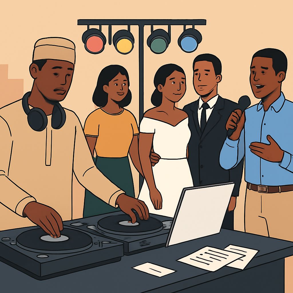 Official DJ Sixx Oshodi, Lagos Wedding DJ, Sound and Lighting