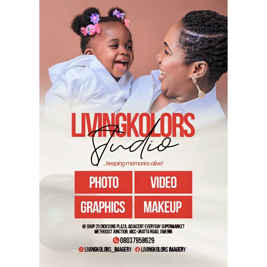 Living Kolors Studio Owerri: Wedding, Engagement & Event Photography