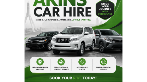 Akins Car Hire Abuja and Lagos — Car Rental and Chauffeur Services
