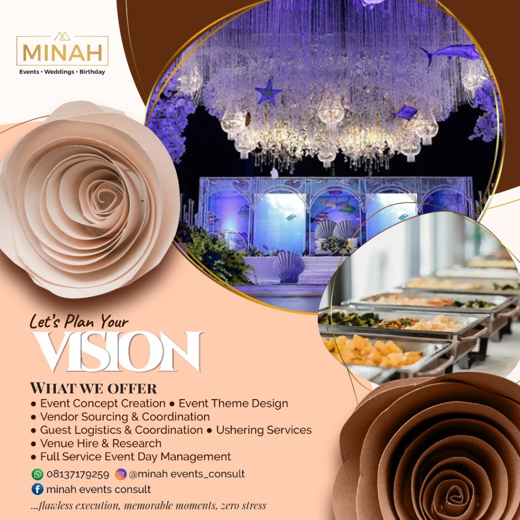Minah Events Consukt and ushering Services Akure Event Planning