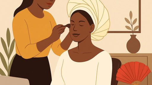 Duchess Dynasty Benin City Makeup and Gele, Autogele & Decor