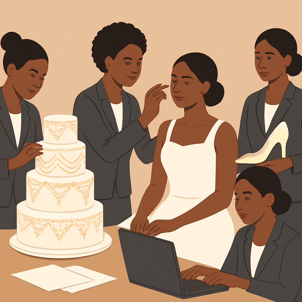 Memento Bridals and Events Abeokuta: Wedding Cakes, Beads, Makeup