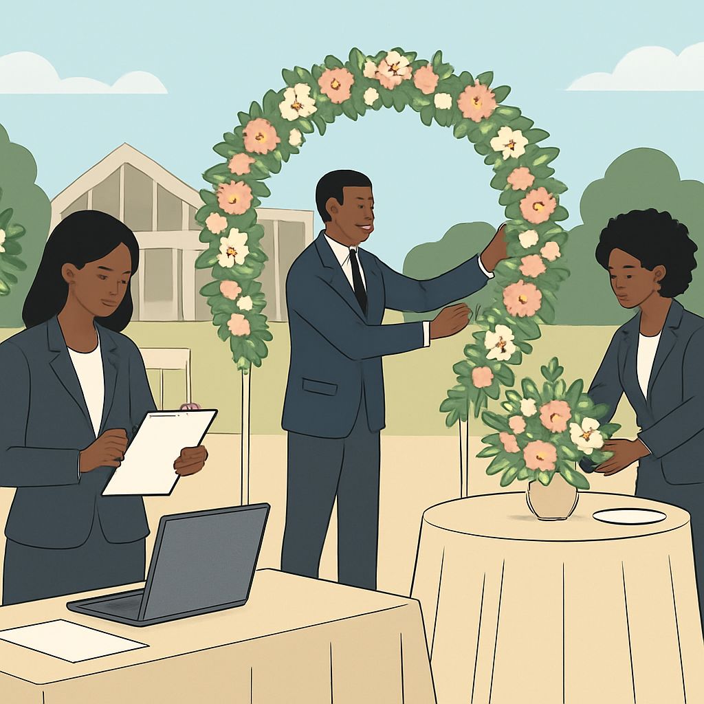 Peaceusin Wedding Planners, Garki, Abuja — Venue Styling & Setup