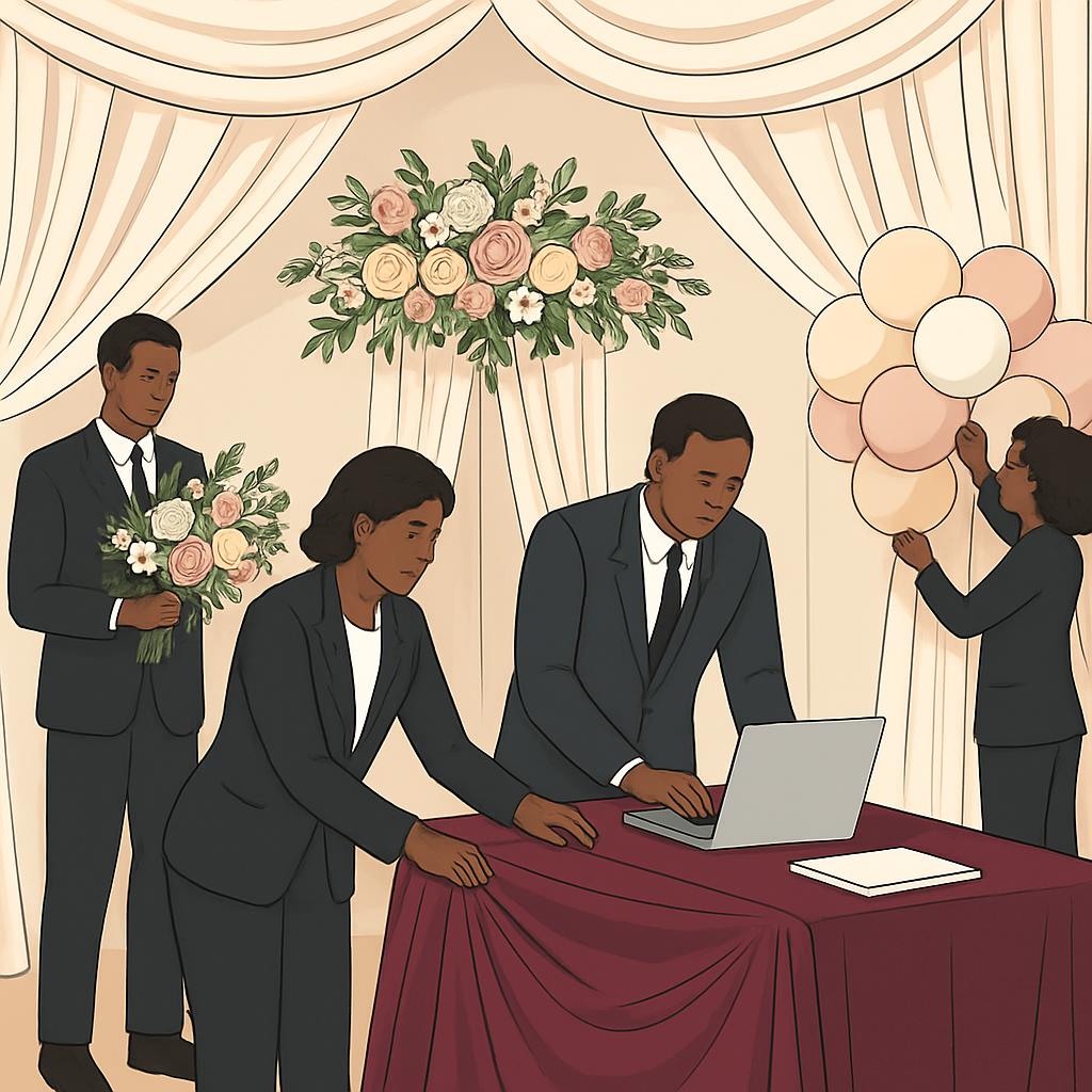 Phrinzy Event Ikorodu, Lagos | Event Decorations and Wedding Draping