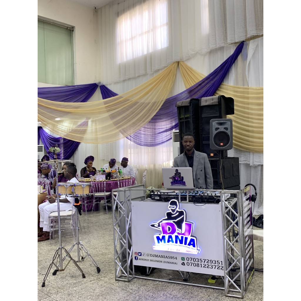 DjMania Ibadan, Oyo Wedding, Birthday and Event Mobile DJ Services
