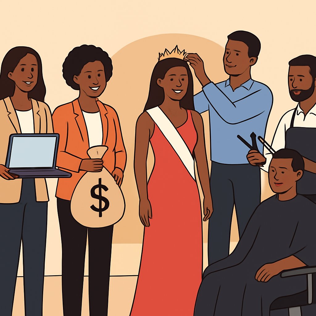 Elite Alure Beauty Page and Events, Kontagora: Pageants, Hair Barbing