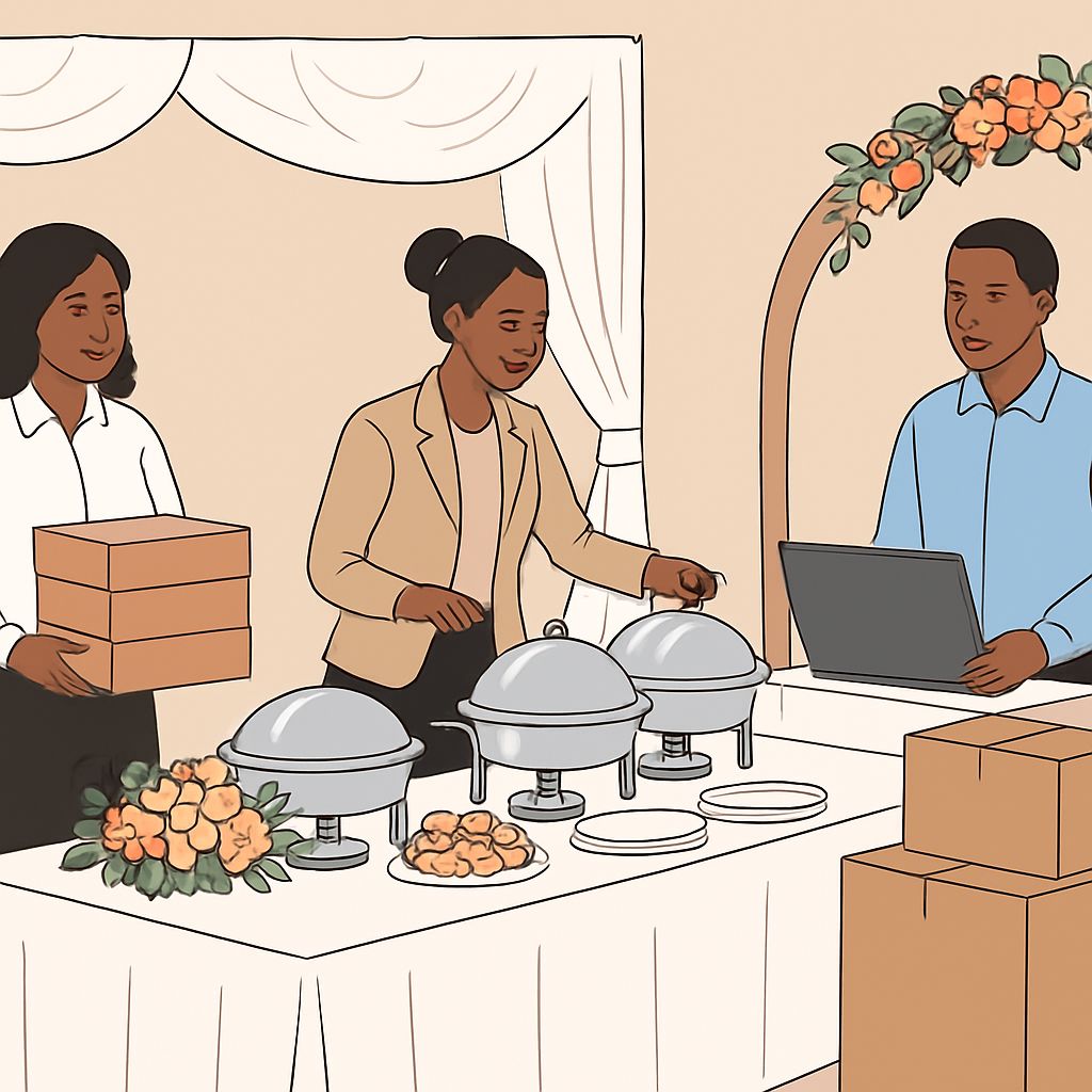 Lady B Catering Services, Calabar: Event and Wedding Catering