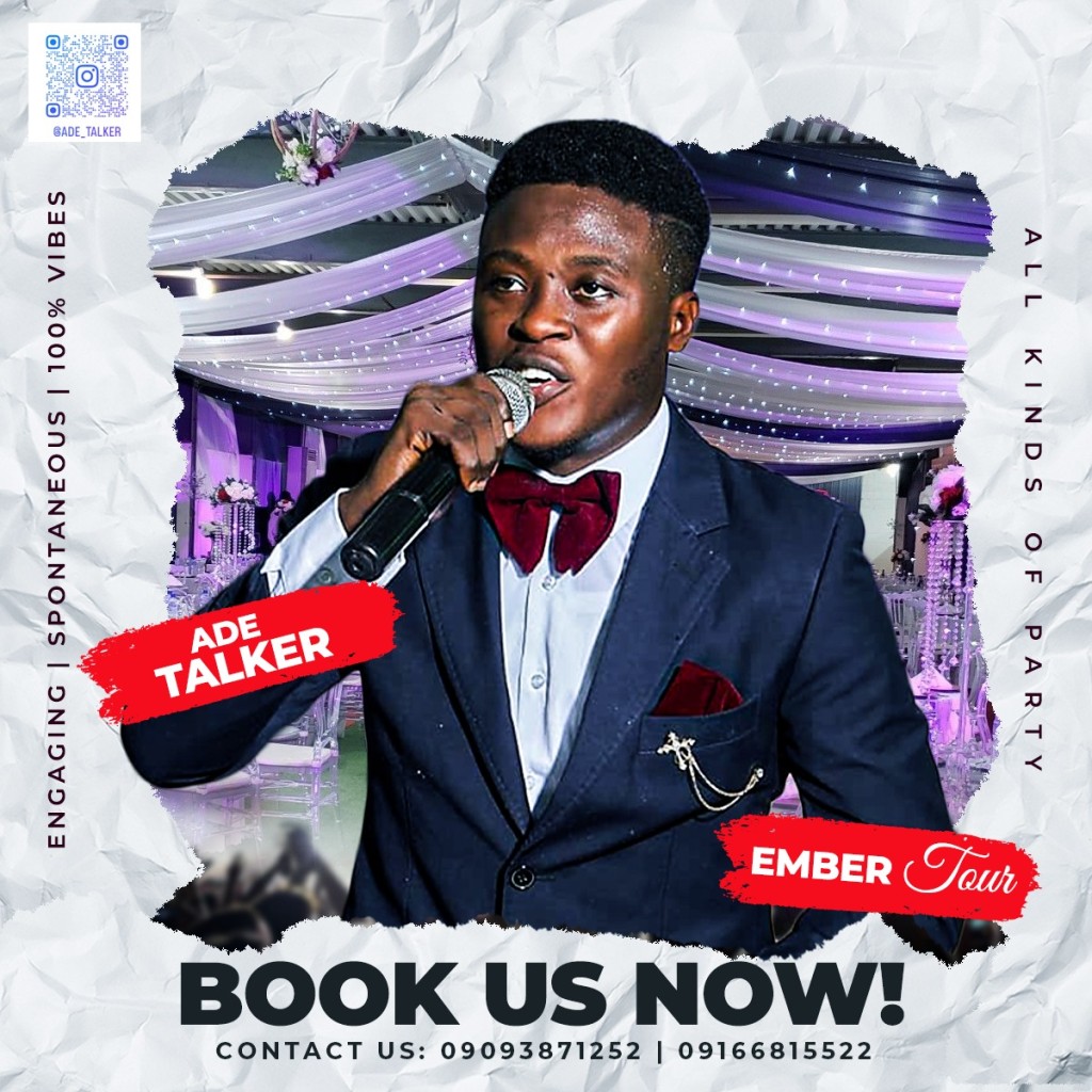Adetalker Agege, Lagos, Nigeria Master of Ceremony Services, Weddings
