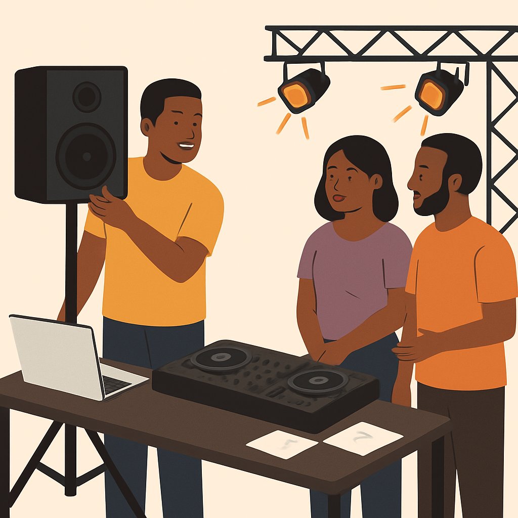 DJ King's Wedding DJ, Sound and Lighting in Aladja Wado City