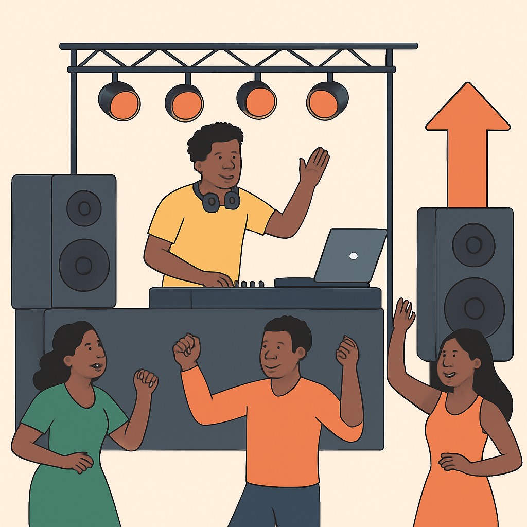 DJ Xbazz Wedding DJ and Music in Idanre, Ondo, PA and Lighting