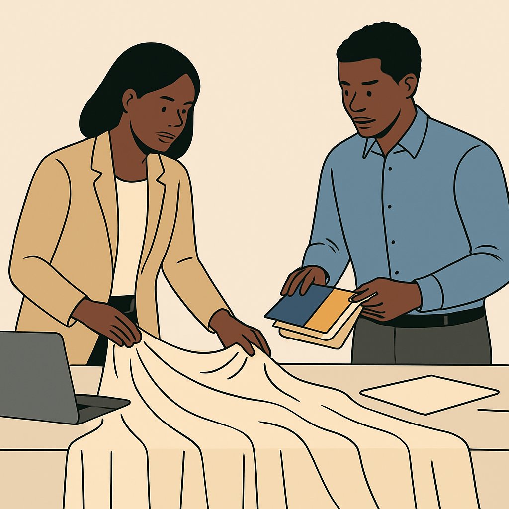 Ermjae Fabric Engineer Masaka, Karu — Fabric Work and Wedding Draping